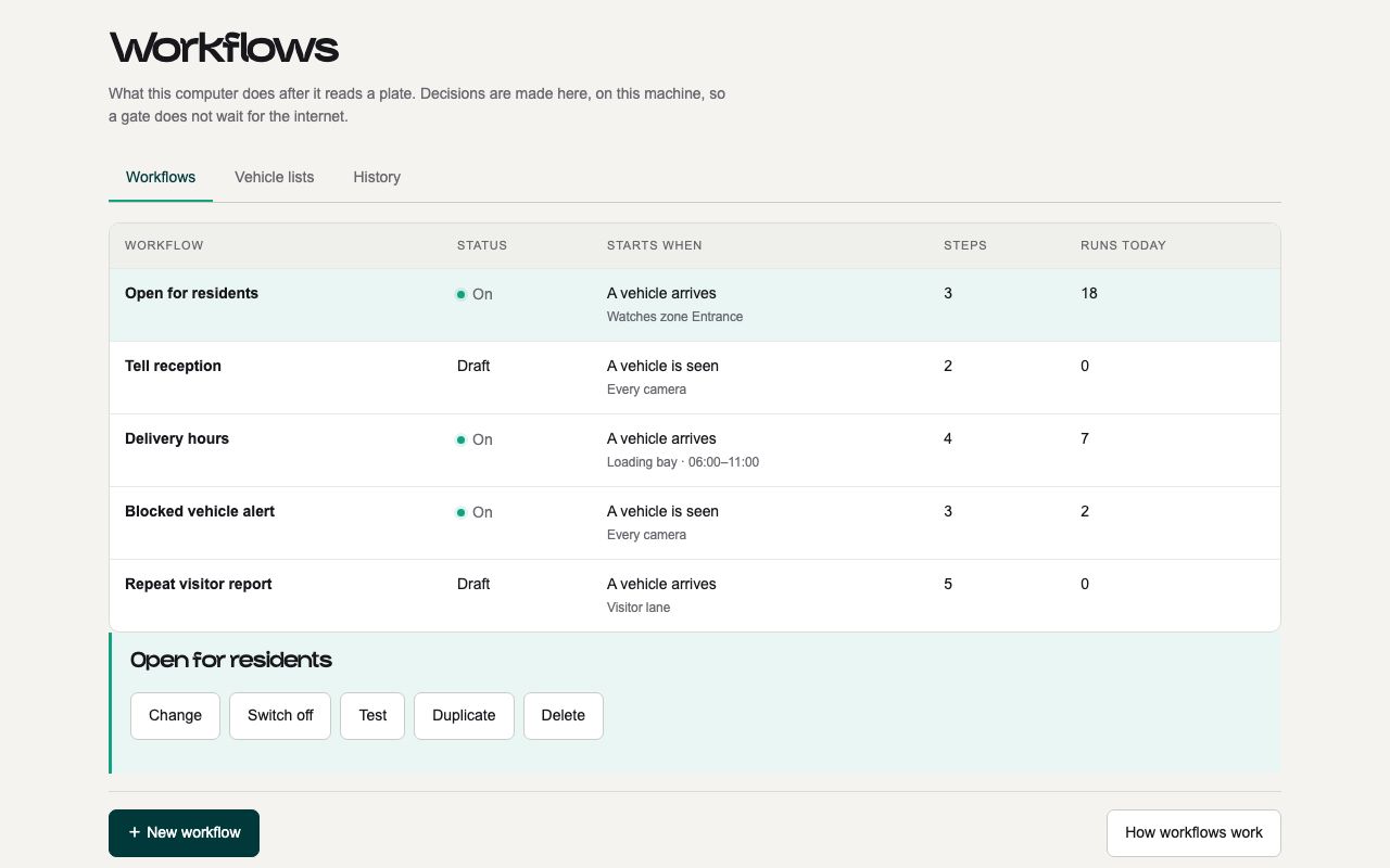 Change access rules without disrupting your location